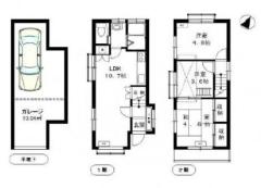 大田区中央1丁目　戸建　賃貸　15万円以下　駐車場付き　ペット可