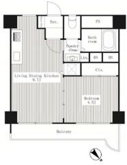 大田区中央1丁目 ペット可 賃貸マンション シャンボール大森 80,000円以下 エンデバー 分譲賃貸マンション