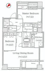プレミスト南青山未入居room図面