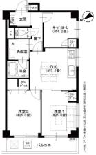 ファミネス大森 リノベーション 大田区 エンデバー 図面 間取り