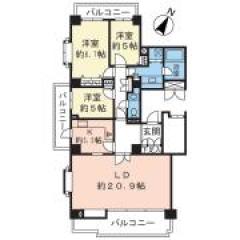 パークハウス多摩川南壱番館間取り