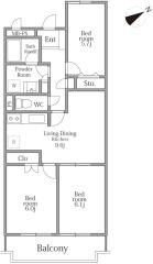 藤和シティコープ東寺尾図面 エンデバー