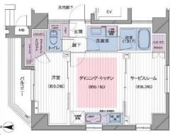 シーズクロノス蒲田ベレーザ ~4500万円 図面 間取り